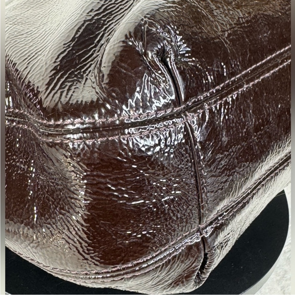 Coach Ashley Liquid Glass Patent
Leather Shoulder Bag - Picture 11 of 17